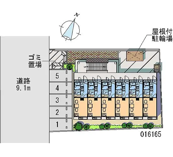 越谷市東越谷１０丁目 月極駐車場